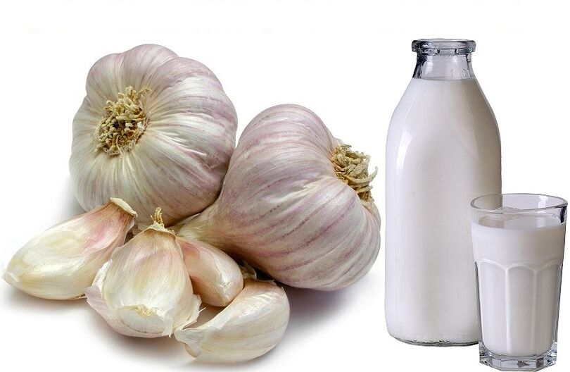 Sarımsak sütlü